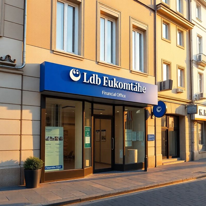 Intrare în biroul AdvisoryBeacon pe Strada Domnească din Galați